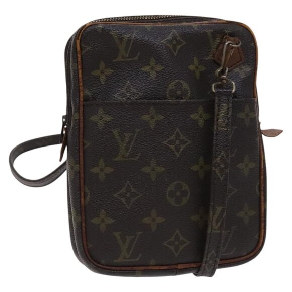 LOUIS VUITTON Monogram Danube Shoulder Bag Vintage M45266 LV Auth hk2294 - Picture 1 of 16
